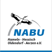 Logo mit Storch und blauem Schriftzug © Stadt Hessisch Oldendorf